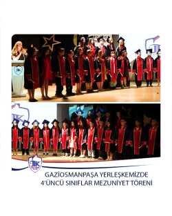 Gaziosmanpaşa Yerleşkemizde 4'üncü Sınıflar Mezuniyet Töreni