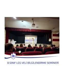 8.Sınıf LGS Veli Bilgilendirme Semineri