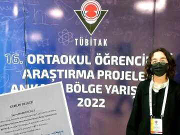 TÜBİTAK Proje Yarışmasında Başarı