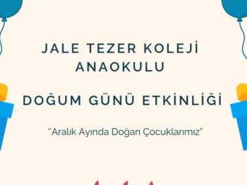 Aralık Ayı Doğum günü Etkinliği