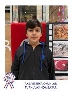 Akıl ve Zeka Oyunları Turnuvasında Başarı