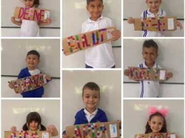 Anasınıfı " Kendimi Tanıyorum Ve Çiziyorum, Adımın Harflerini Süslüyorum"