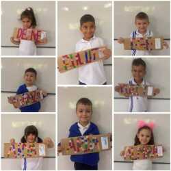 Anasınıfı " Kendimi Tanıyorum Ve Çiziyorum, Adımın Harflerini Süslüyorum"