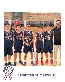 Basketbolda 3'üncülük