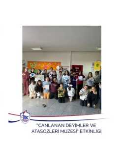 Canlanan Deyimler ve Atasözleri Müzesi Etkinliği