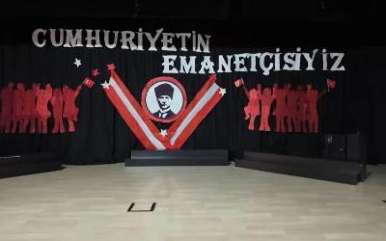 GOP Yerleşkesi 29 Ekim Cumhuriyet Bayramı Töreni