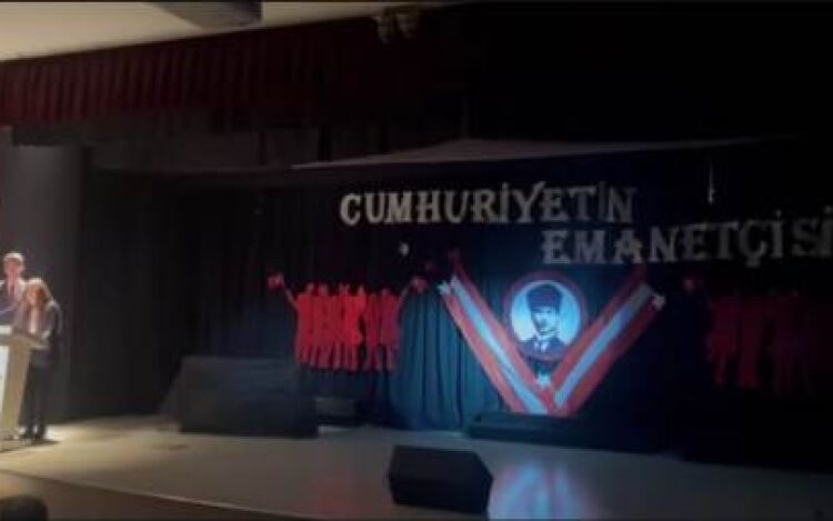 GOP (Lise) Yerleşkesi 29 Ekim Cumhuriyet Bayramı Töreni