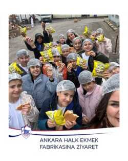 Ankara Halk Ekmek Fabrikasına Ziyaret