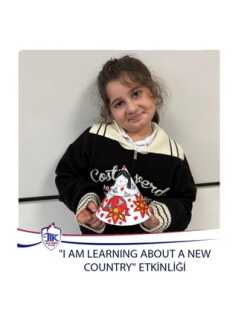 "I am Learnıng About A New Country" Etkinliği