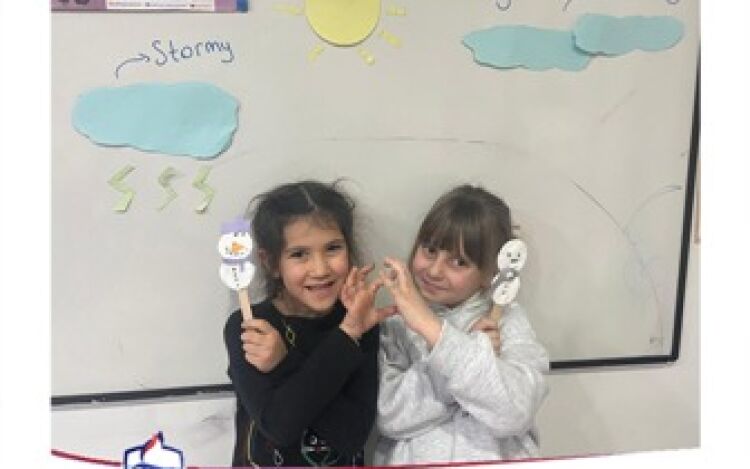 İngilizce Dersimiz "Weather Conditions"(Hava Durumu) Etkinliği