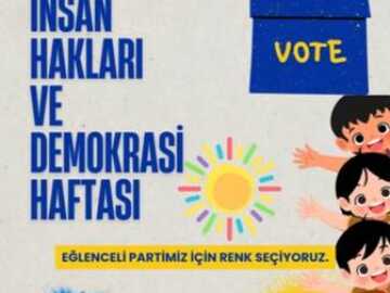 Anasınıfı "İnsan Hakları ve Demokrasi Haftası" Etkinliği