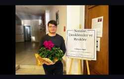 Öğrencimizin Sergisini Ziyaret