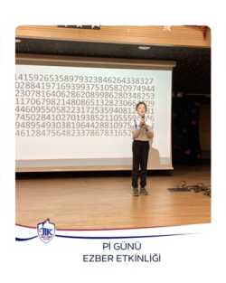 Pi Günü Ezber Etkinliği