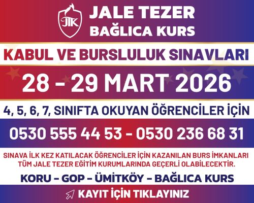 OKUL - KURS BURSLULUK SINAVI