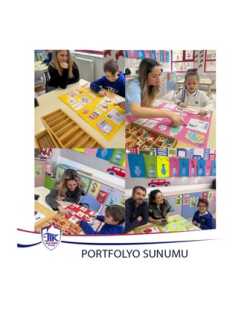 5 Yaş Anasınıfı Portfolyo Sunumu