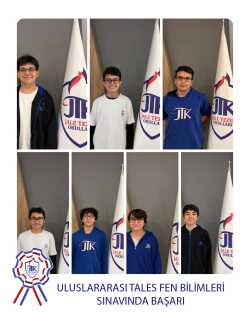 Uluslararası Tales Fen Bilimleri Sınavında Başarı