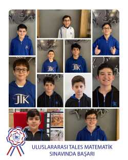 Uluslararası Tales Matematik Sınavında Başarı