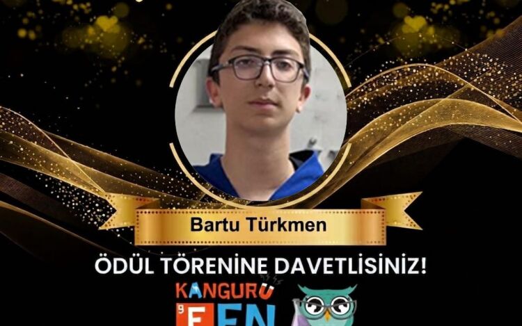 Kanguru Fen Sınavı Ödül Töreni Davet