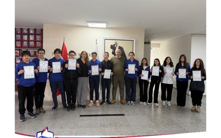 Uluslararası Urfodu Fen Bilimleri Başarı Diploması
