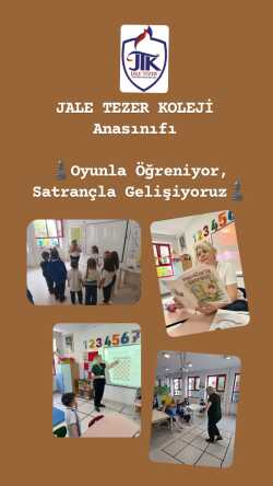 Oyunla Öğreniyor Satrançla Gelişiyoruz