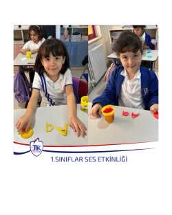 1.Sınıflar Ses Etkinliği