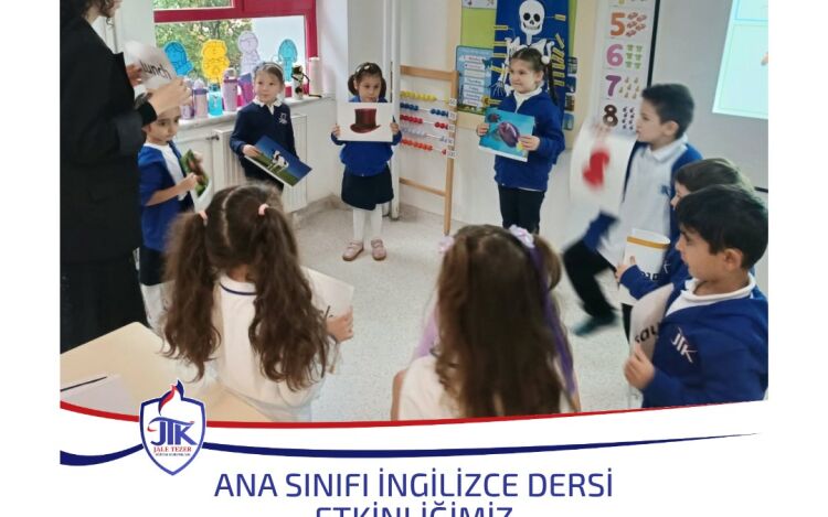 Anasınıfı İngilizce Dersi Etkinliğimiz