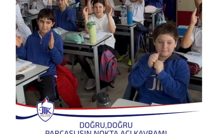 Doğru, Doğru Parçası, Işın, Nokta, Açı Kavramı Etkinliği