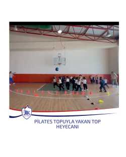 Pilates Topuyla Yakan Top Heyecanı